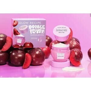 Glow Recipe Double The Plum(p) Kit Plum Plump Refillable Gift Set